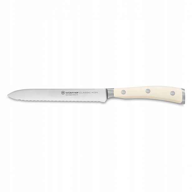 Wüsthof Classic Ikon Creme nůž 14 cm, zoubkovaný