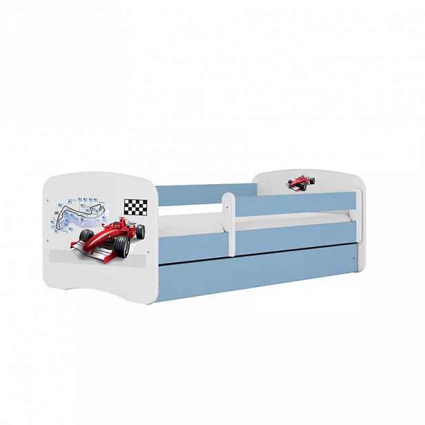 Dětská postel Babydreams+SZ modrá 70x140 Formule
