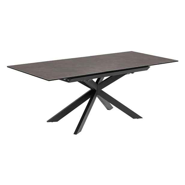 Rozkládací jídelní stůl s přídavnou deskou s keramickou deskou 90x160 cm Atminda – Kave Home