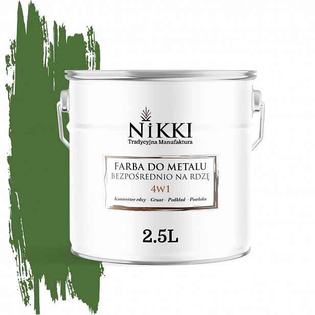 Barva Na Kov Přímo Na Rez 4v1 Zelená Travnatá Ral 6010 Mat 2,5L