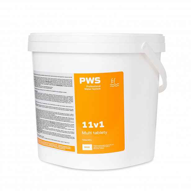 Pws Multi tablety 11v1 Maxi Eko 3kg chlorové tablety do bazénu