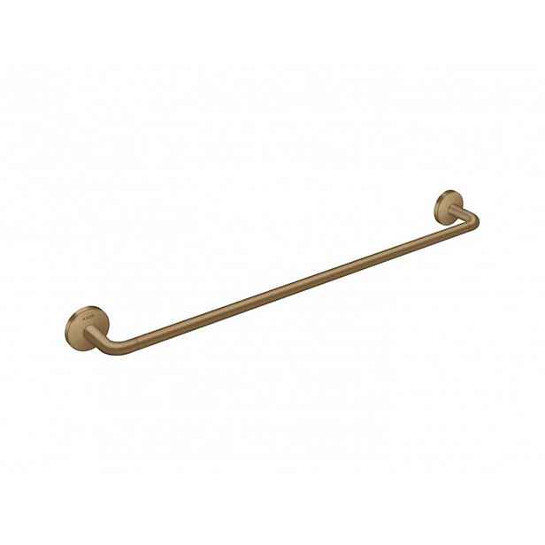 Axor Universal Circular - Držák ručníku, délka 60 cm, kartáčovaný bronz 42860140