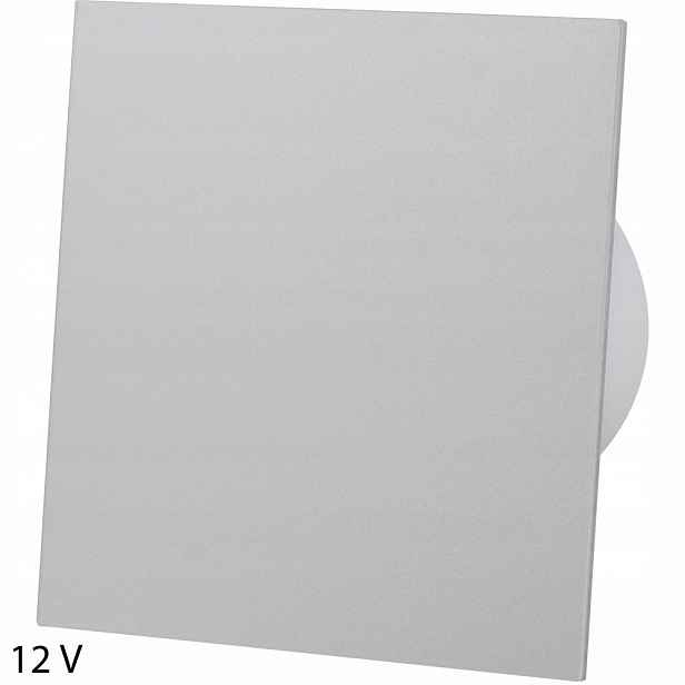 Nízkonapěťový Ventilátor 12V Abs Šedý Lesk Standard Fi 100