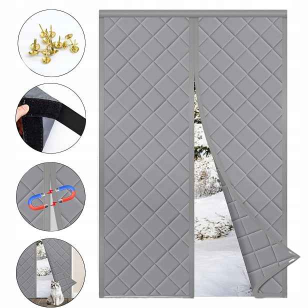Závěs Na Magnet Pro Dveře 90x200 cm Pevná