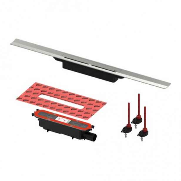 TECE set sprchového žlabu 90cm DN50 nerez 670900SET2