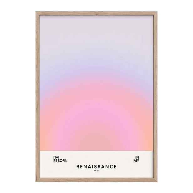 Tištěný obraz s rámem 50x70 cm Soft Nuances – Styler