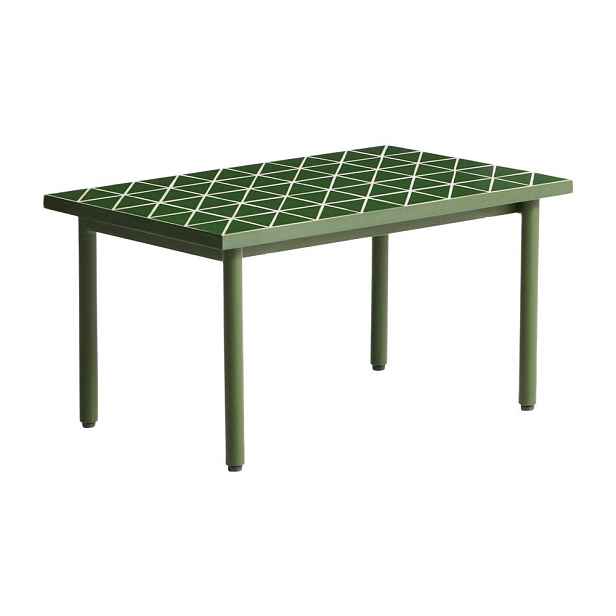 Zahradní stolek s keramickou deskou 51x81 cm Maurina – Kave Home