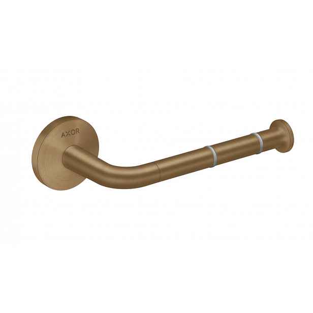Axor Universal Circular - Držák toaletního papíru, kartáčovaný bronz 42856140