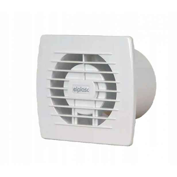 Koupelnový nástěnný ventilátor Eol 100 Ft 100 m3/h Elplast fotobuňka časovač