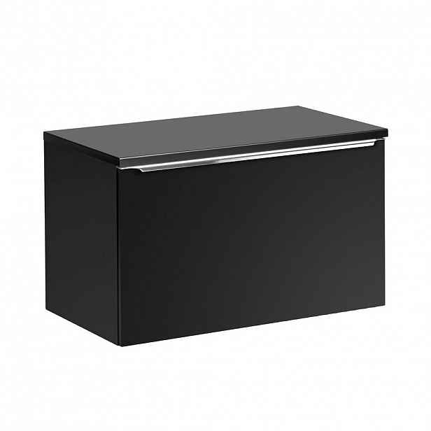 Petits-meubles SKŘÍŇKA POD UMYVADLO 80cm Eros Černá