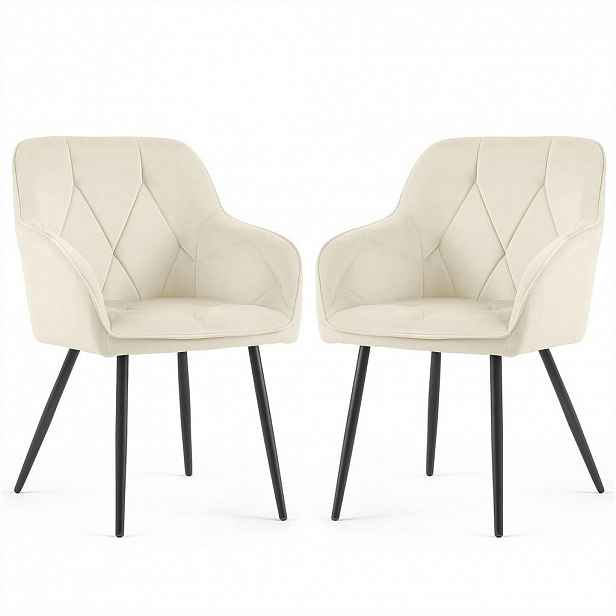 RAUMHIRSCH FURNITURE ČALOUNĚNÁ ŽIDLE, sada 2 ks, kovové nohy, grafitová 54,5/82,5/58