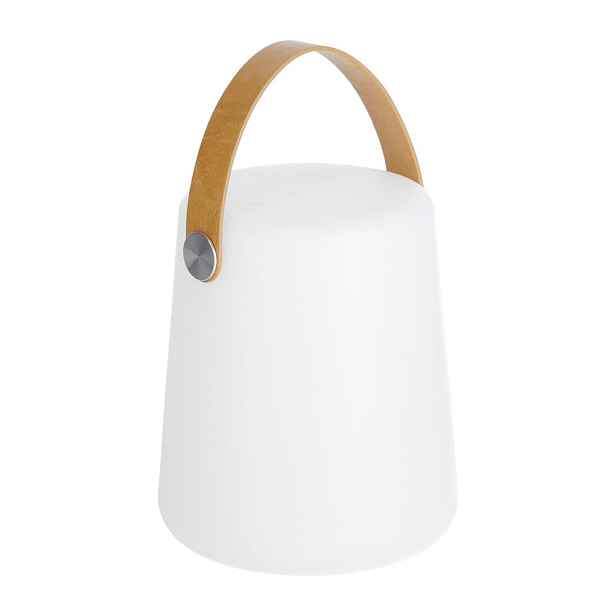 Bílo-hnědá venkovní lampa Kave Home Dialma