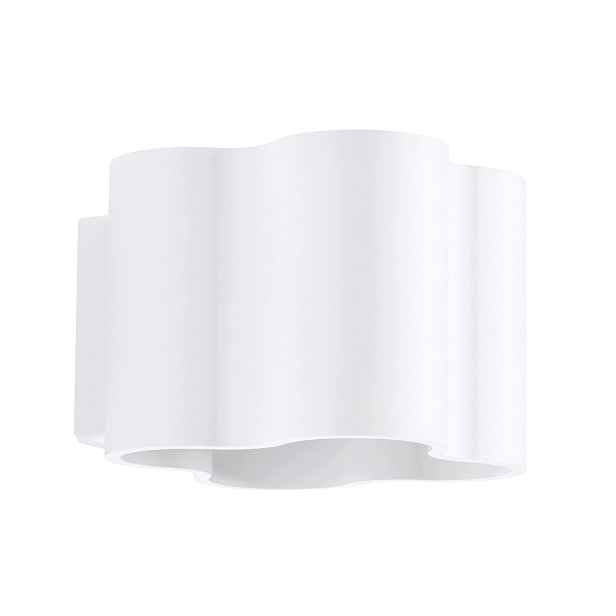 Nástěnné svítidlo Ovio bílé G9 SL.3322 Sollux Lampa na zeď nepravidelná módní Pl