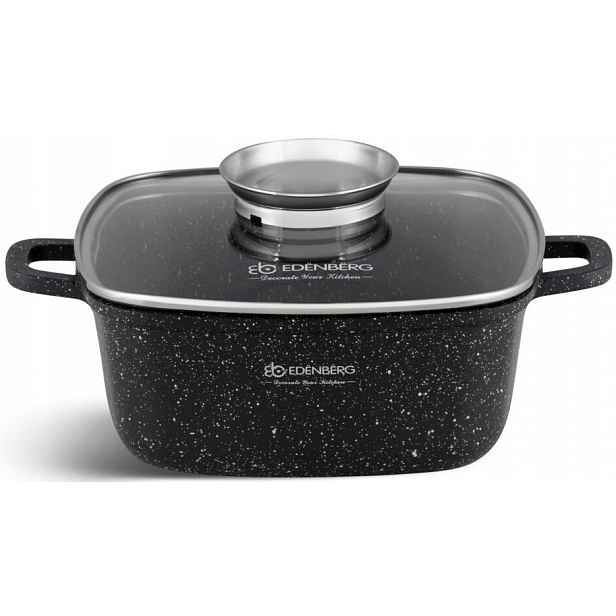 Hrnec Pekáč 3.7L/22CM Mramorový Edenberg