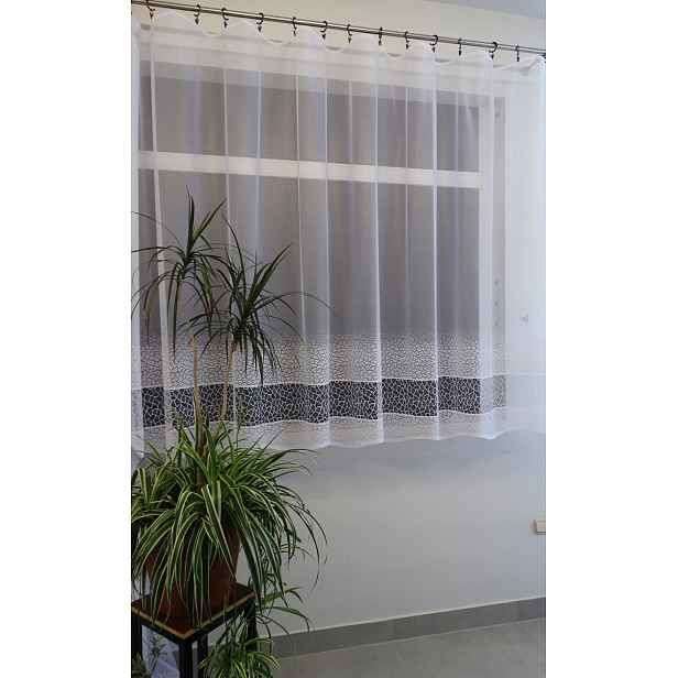 Mg Záclona 34943 Bílá 300x160 cm hotová s páskou M