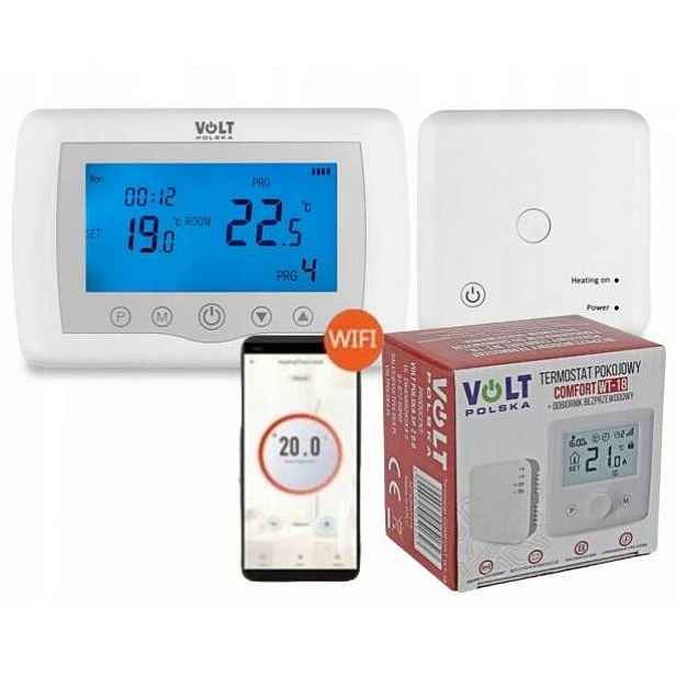 Regulátor Teploty Pokojový Termostat WT-08 LCD Wi-fi