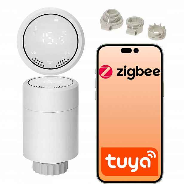 Termostatická Kartuše pro ovládání vytápění Tuya Zigbee