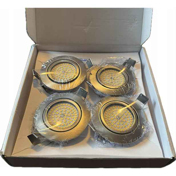 Led lampy 4ks zapuštěné