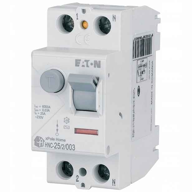 Eaton Diferenciálně Proudový Spínač 2P xPole Home HNC-25/2/003 Eaton 194690