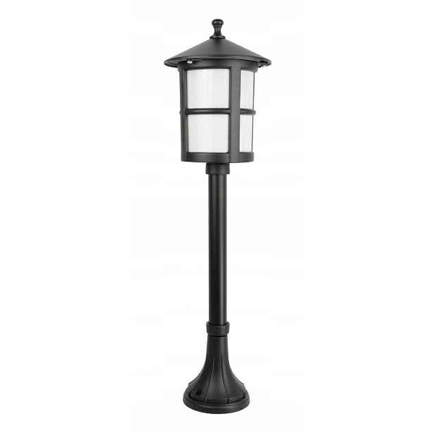 Klasický zahradní osvětlovací sloupek 71 cm černý IP23 Su-ma