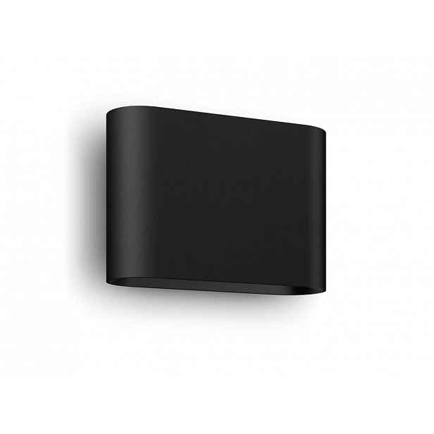Philips Hue Dymera - Chytré nástěnné venkovní LED svítidlo, 23x66 cm, černá 929003665001