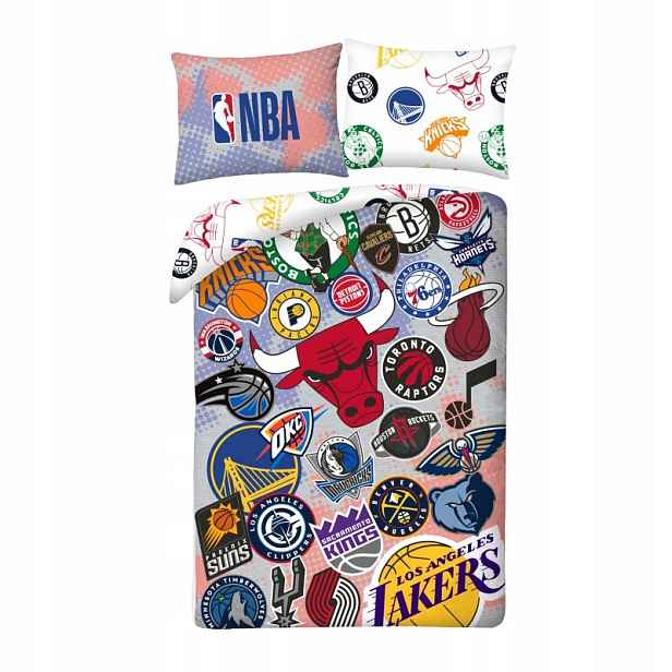 Povlečení pro mládež Basketball Nba Team 140 x 200