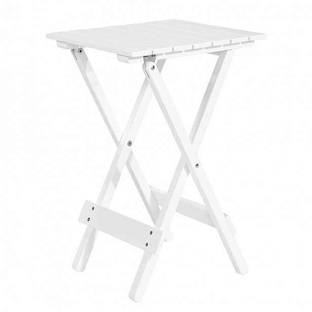 LODGE Mini skládací stůl - bílá