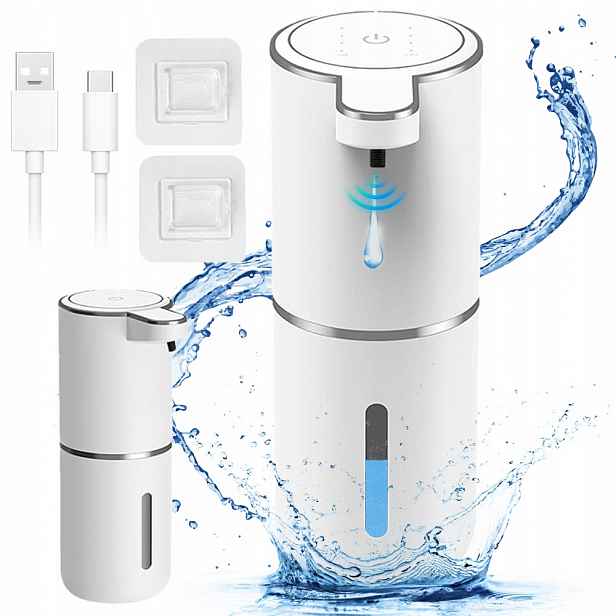 Bezdotykový Dávkovač Mýdla Stojící Automatický 380ML Usb Na Gel