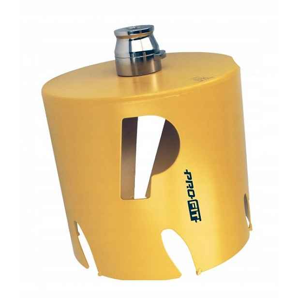 Pro-fit Korunkový Vrták Long D186 mm dřevo deska Pvc