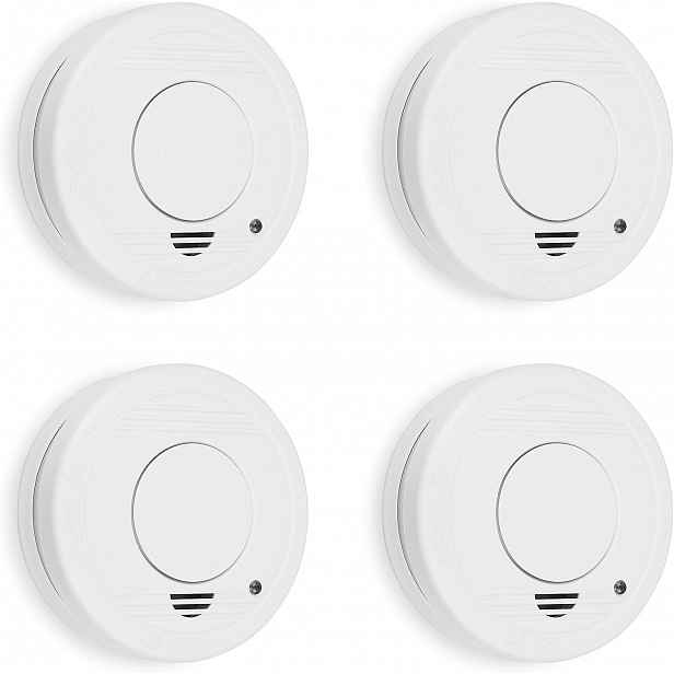 Smartwares RM250 Sada 4 Detektorů Kouře 85 Db Baterie 10 Let