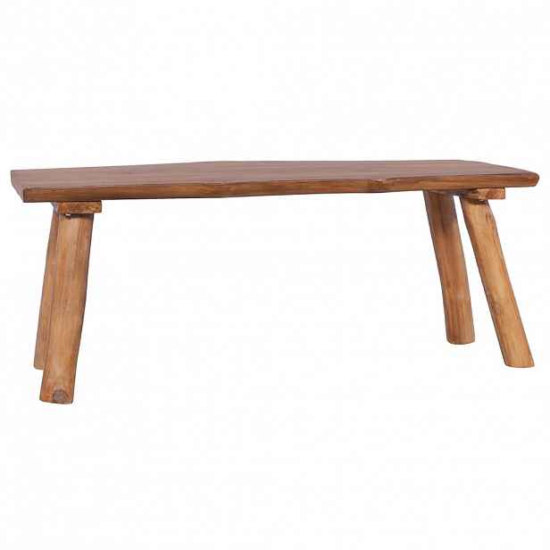 vidaXL Zahradní lavice 120 cm masivní teakové dřevo