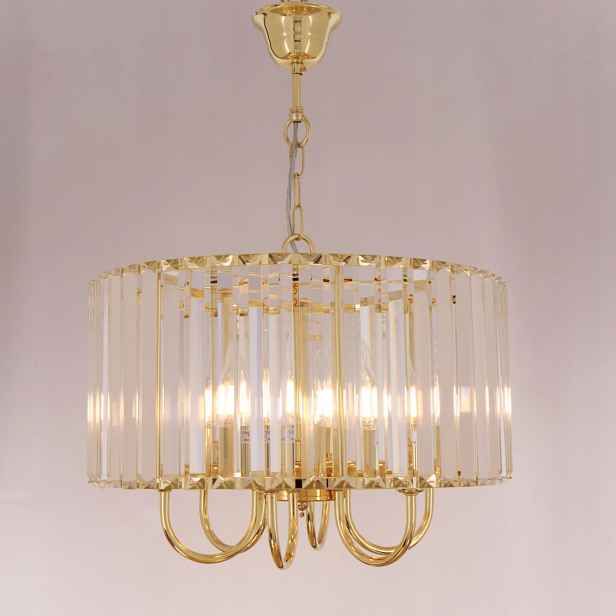 Závěsná lampa Paris Zuma Line 1906/6 zlatá