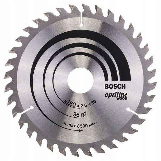 Kotoučová Pila-h Optiline Wood 180*2,6*30/20Z36 B 2608640609