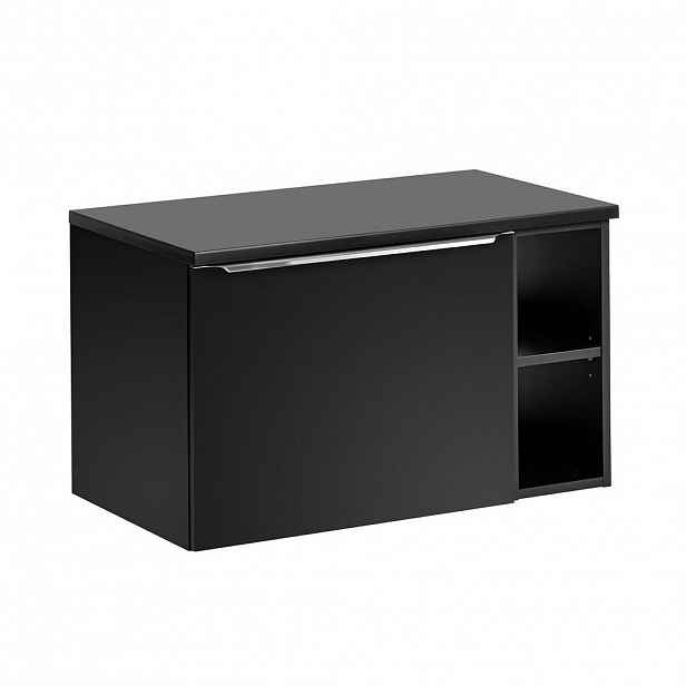 Petits-meubles SKŘÍŇKA POD UMYVADLO 80cm Eros Černá