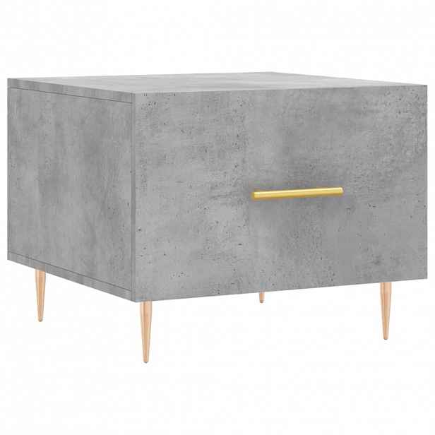 vidaXL Konferenční stolek betonově šedý 50x50x40 cm kompozitní dřevo