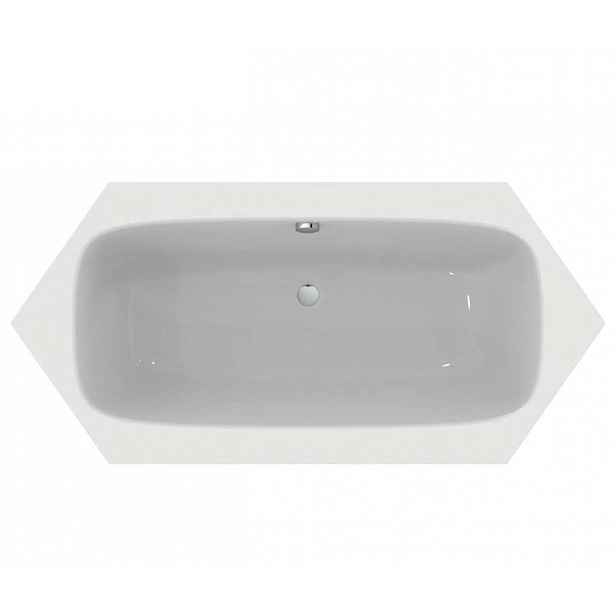 Ideal Standard i.Life - Vana Hexagon 190x90 cm, bílá T476701