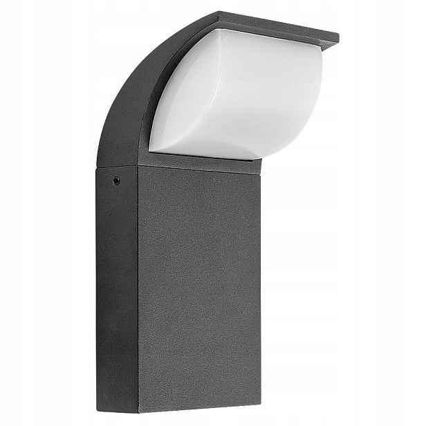 Moderní antracitová nástěnná Led lampa