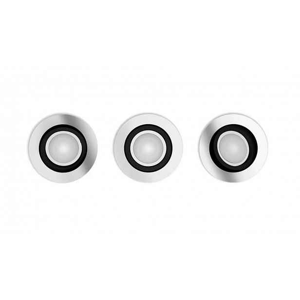 Philips Hue Milliskin - Chytré zápustné LED svítidlo, hliník, 3 ks 929003810901