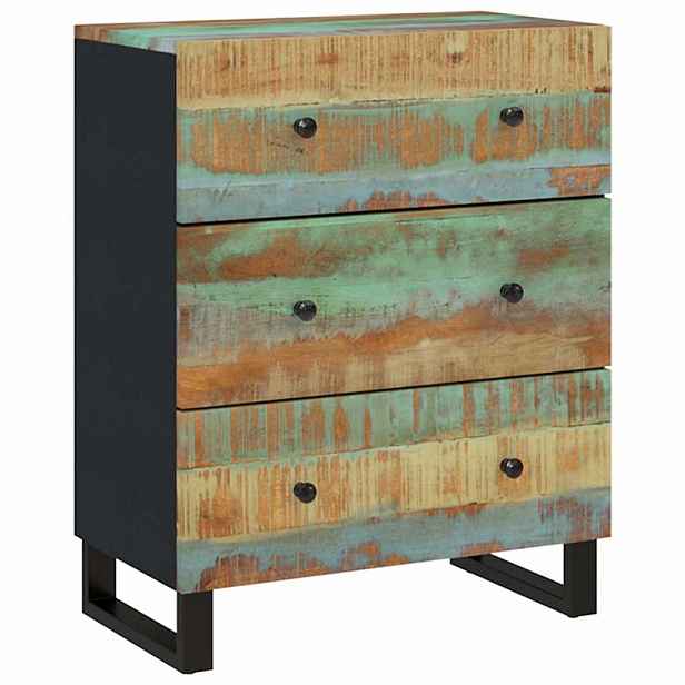 vidaXL Příborník 60 x 33 x 75 cm masivní recyklované dřevo