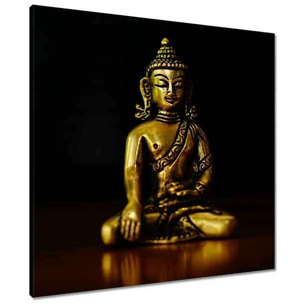 Obrazy 70x70 Zlatý Buddha Zlato