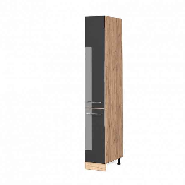 Vicco LÉKÁRNIČKOVÁ SKŘÍŇKA Fame-Line Antracitový vysoký lesk 30 cm