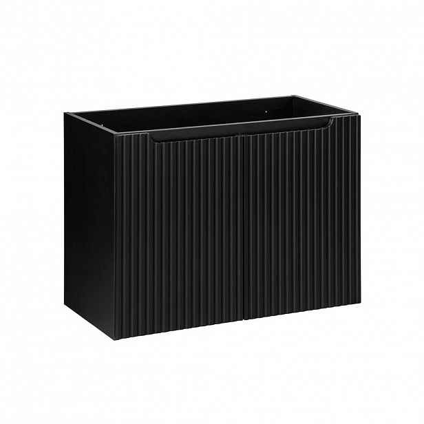 Petits-meubles SKŘÍŇKA POD UMYVADLO 80cm Riva Černá
