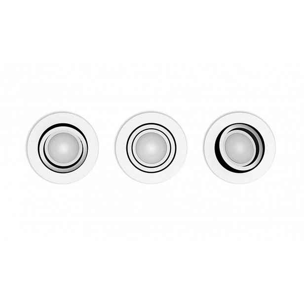 Philips Hue Milliskin - Chytré zápustné LED svítidlo, bílá, 3 ks 929003811101