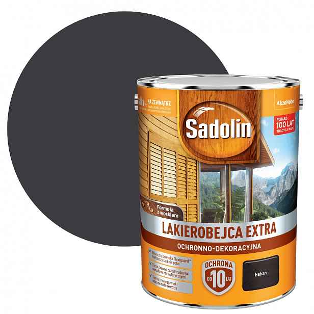 Sadolin Extra 5 L, Nátěr Na Ebenové Dřevo
