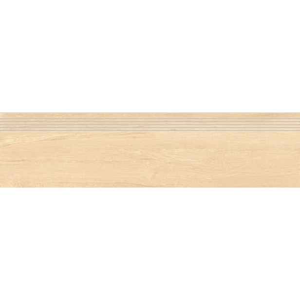 Schodovka Rako Plank mid 30x120 cm reliéfní DCPVD894.1