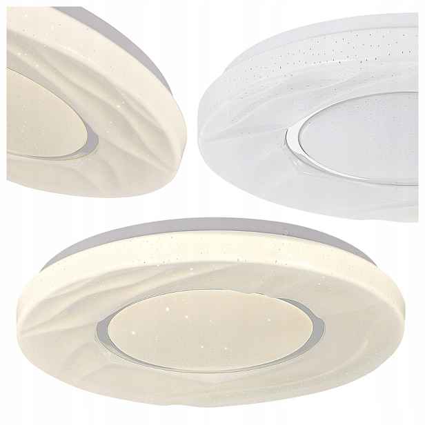 Stropní Stropní Svítidlo Tenaro 33CM Bílé Dekorativní Led 16W Neutrální Barva 4000K