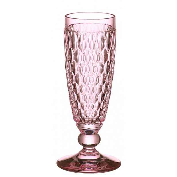 Villeroy & Boch Boston Coloured Rose sklenice na šampaňské, 0,145 l