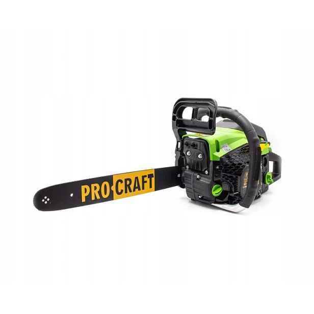 Procraft GS-52P Benzínová řetězová pila 2,1 kW, dvě vodící lišty 45 cm a 50 cm