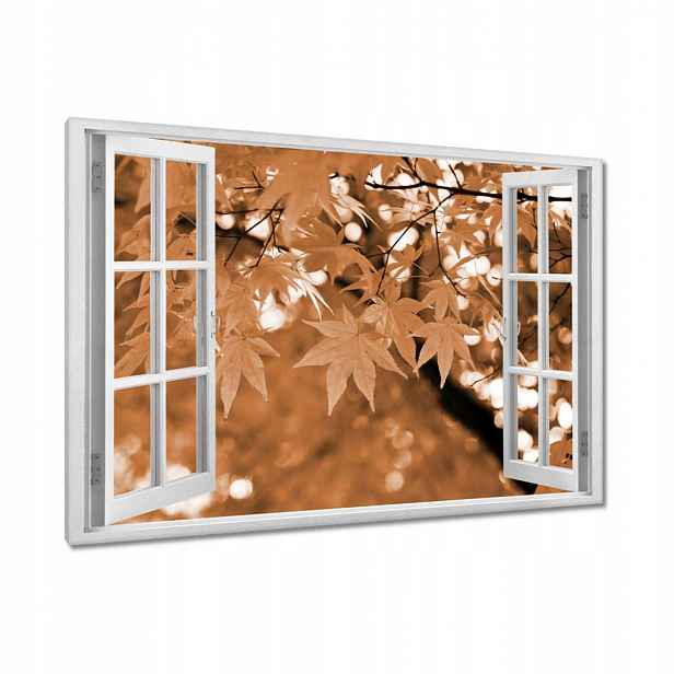 Obrazy 90x60 Sepia Podzimní listy