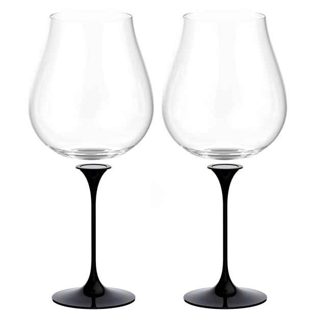 Sada 2 sklenic na víno Dolomiti + 2 stopky, Trebonn SplitGlass Origini